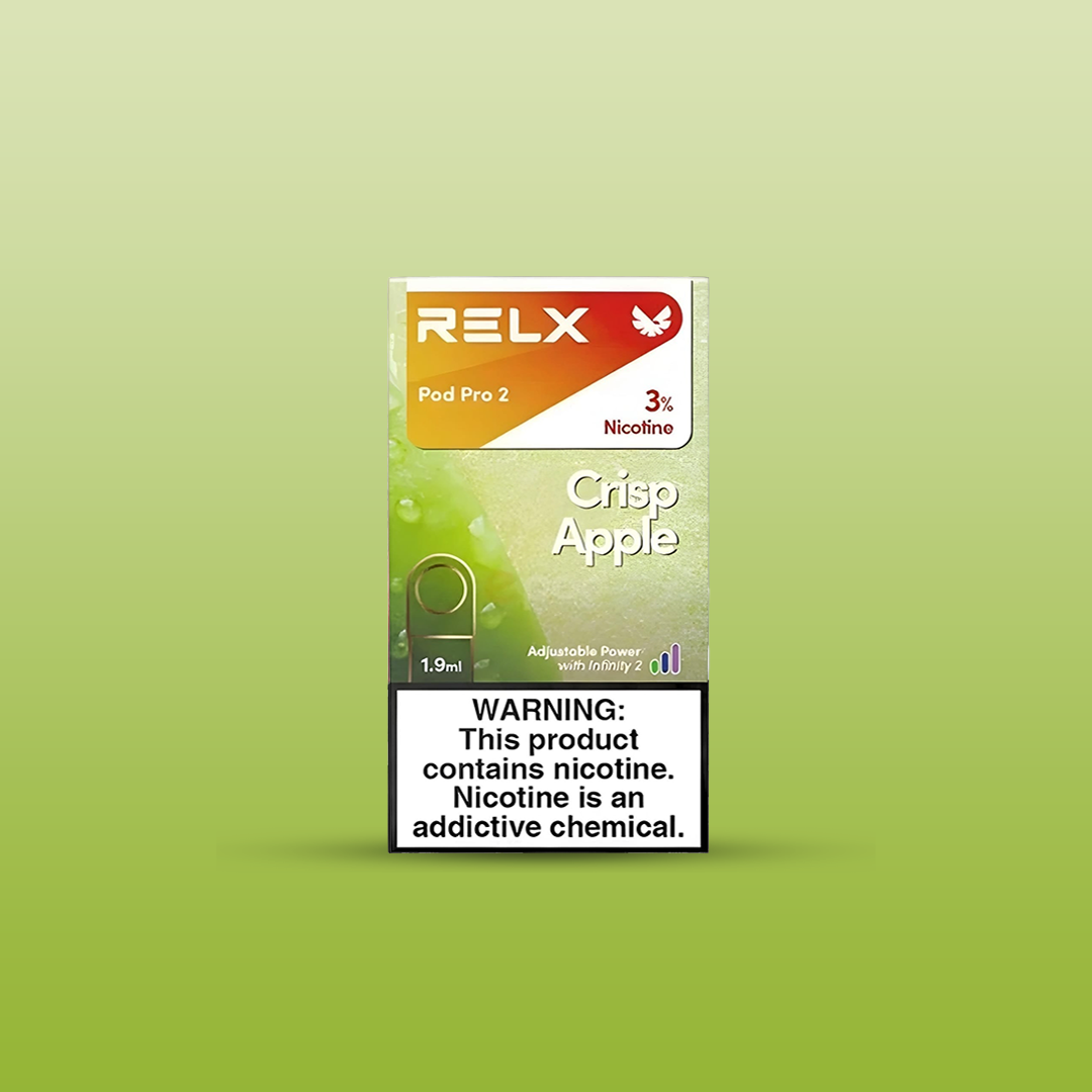 RELX Crisp Apple – 3% Nicotine